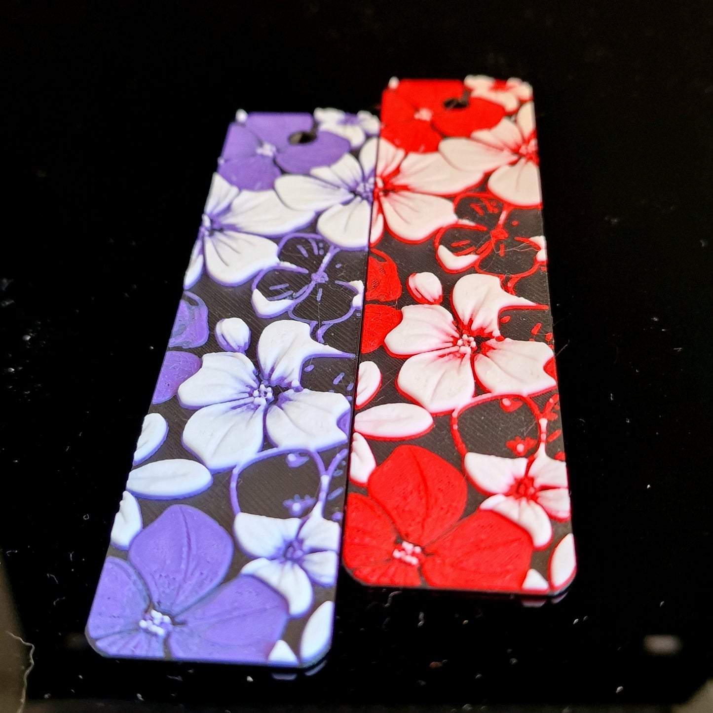 Flower bookmark